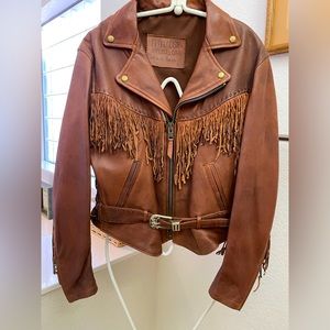 Appaloosa leather western style jacket